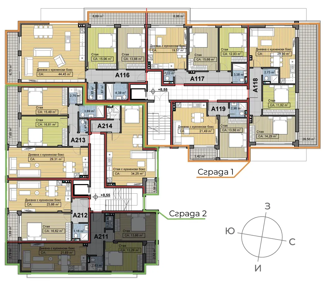 Жилищна сграда "MAG Residence" в полите на Витоша - снимка 3